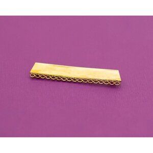 Vintage Minimalist Gold Filled 12kt GF Brooch by Elco - Q1